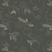 Behang Dino Planet-groen
