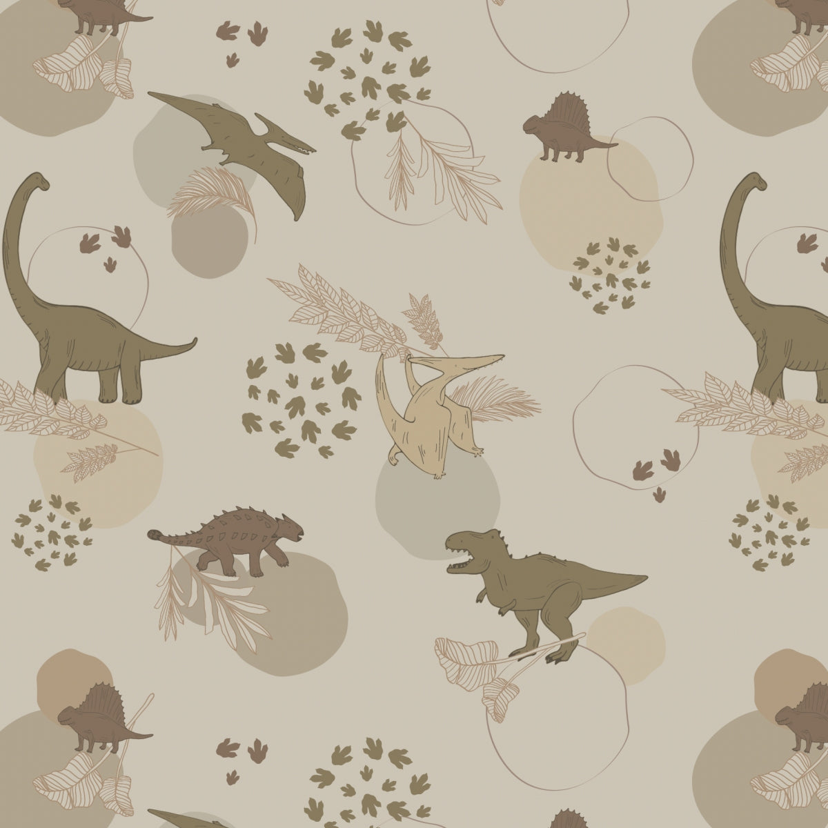 Behang Dino Planet-multi