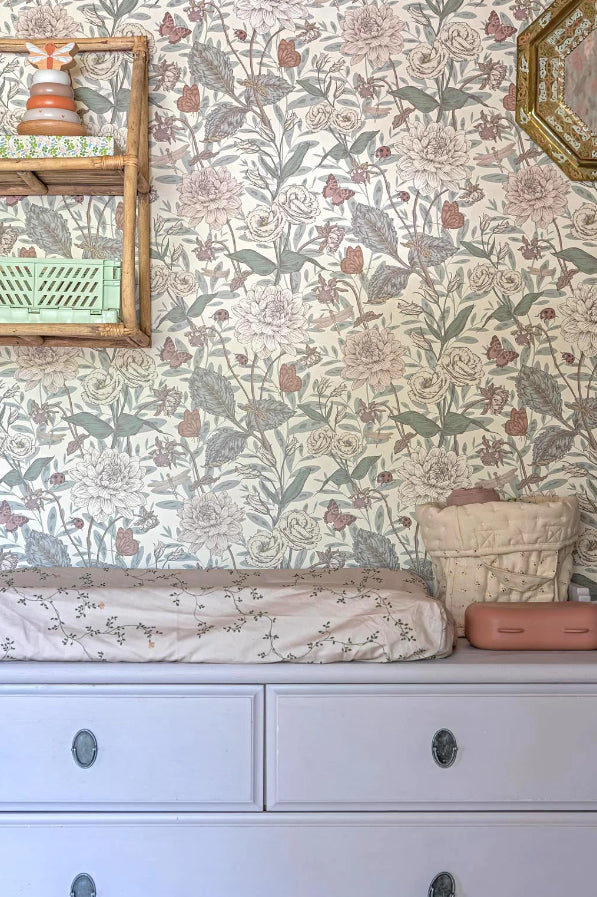 Behang Floral Spring