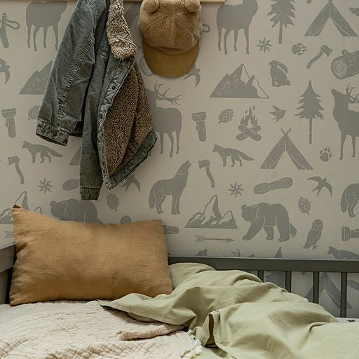 Behang Wild Forest Naturel