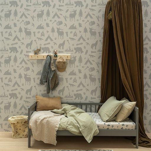 Behang Wild Forest Naturel