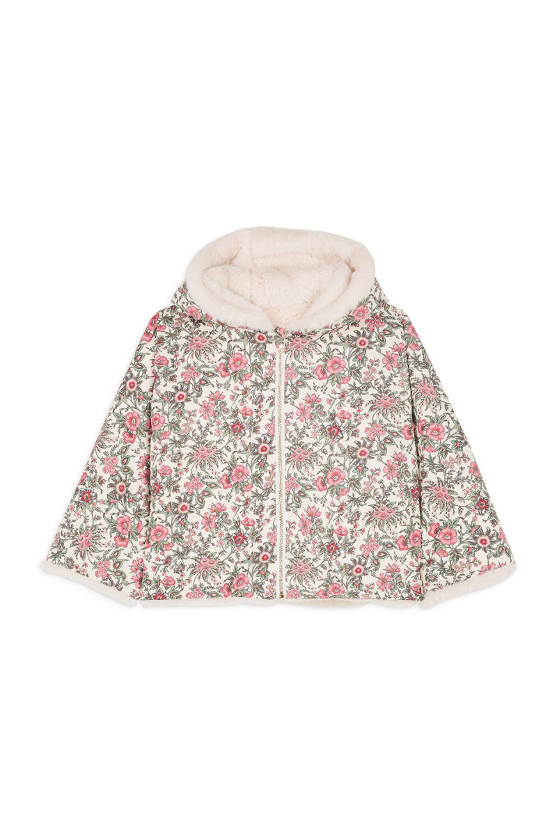 Reversible Coat Felvet Ivoery Ench Fields