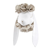 Konijn Beige Met Bloemen