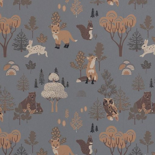 Deep Forest Midnight Blue
