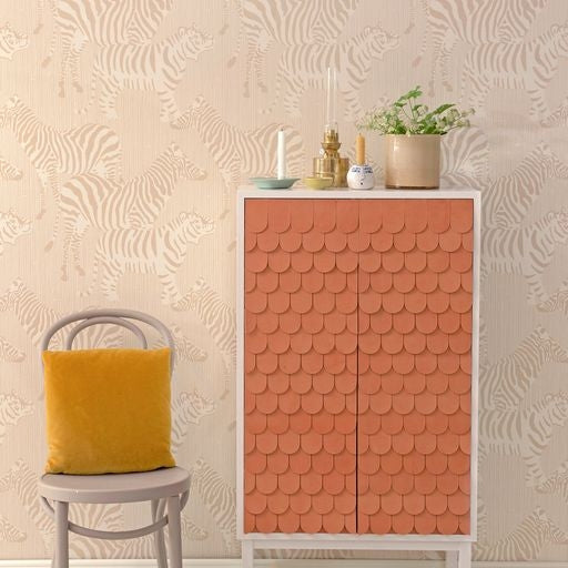 Safari Stripes Dusty Beige