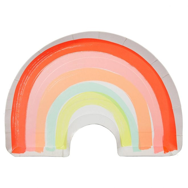 Pastel Rainbow Plate