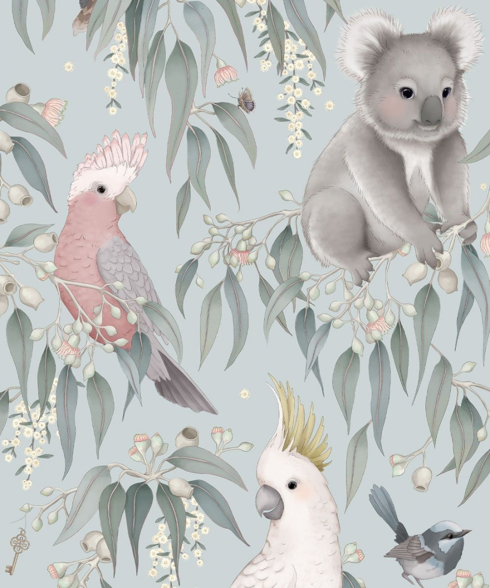 Bush Babies Soft Blue