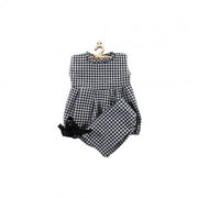 Barboteuse Noa Cotton Vichy (zonder Mutsje)