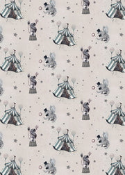 Circus Mighetto Powder Pink Wallpaper