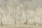 Wallpaper Acorn Forest Night