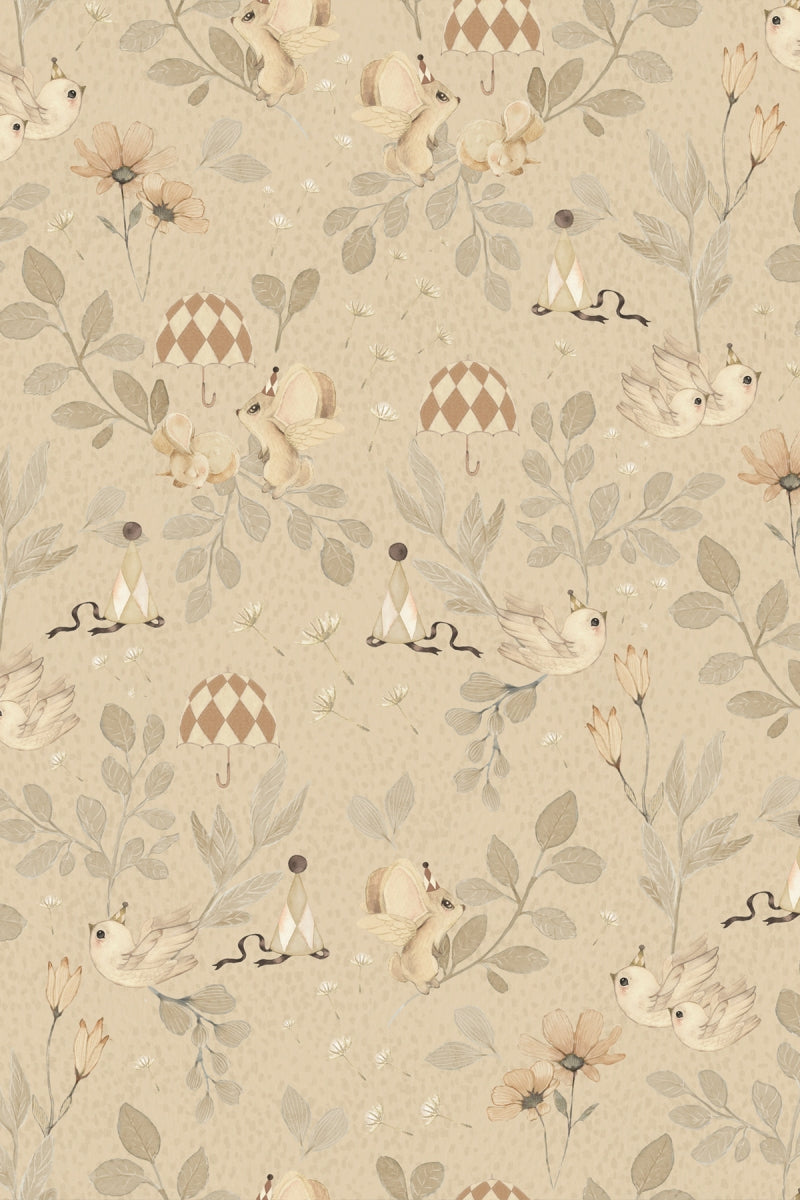 Wallpaper Flower Forest Sand
