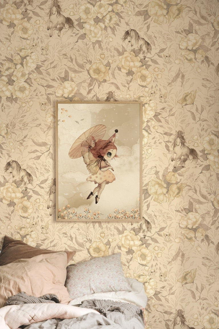 Wallpaper Ponies For Hollie Pale Yellow