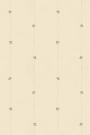 Wallpaper Teeny Berries Dusty Blue
