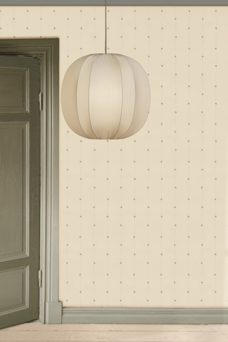 Wallpaper Teeny Berries Dusty Blue