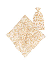 Birth Gift Swaddle Golden Brown Sakura