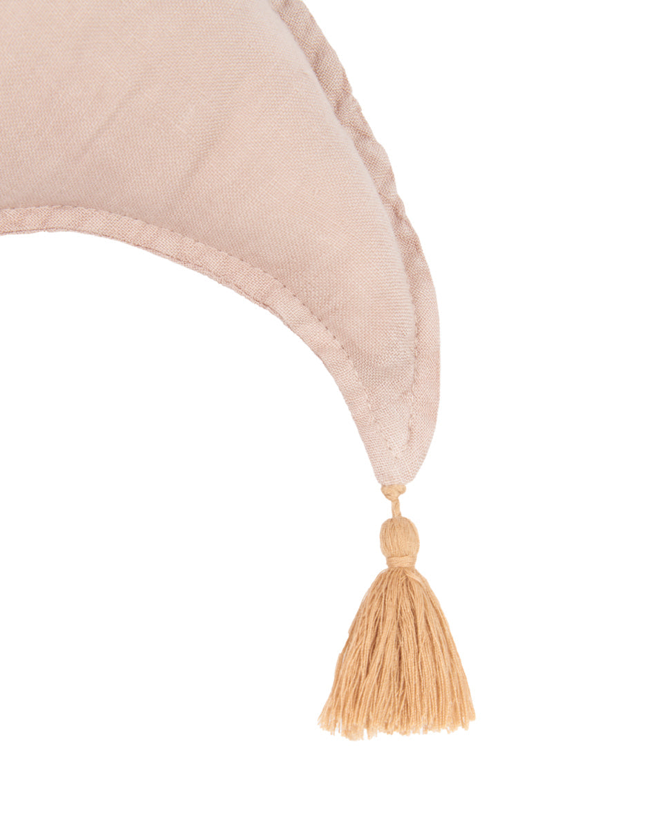Moon Cushion Mauve Pink