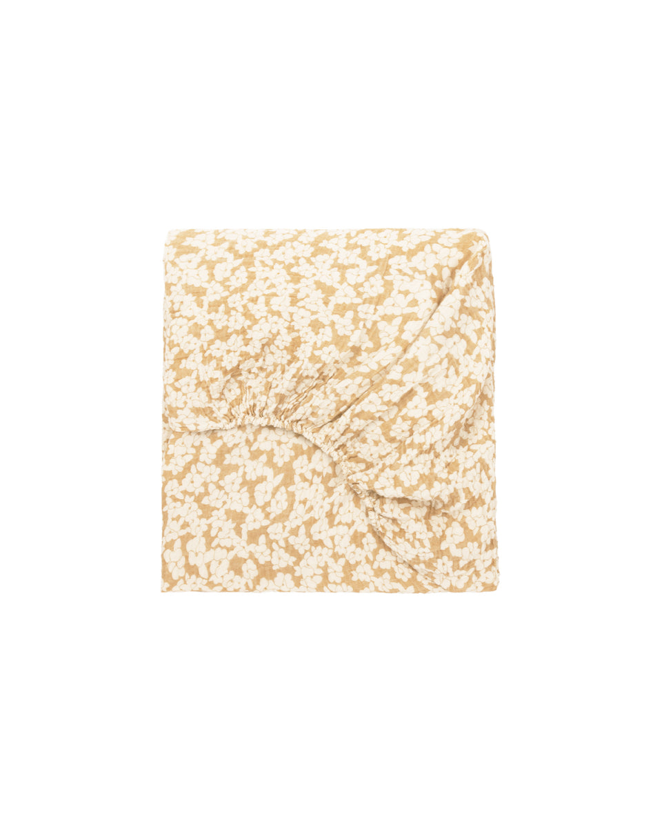 Fitted Sheet Golden Brown Sakura