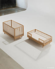 Ledikant Pure Crib + Junior Kit + Veiligheidskit