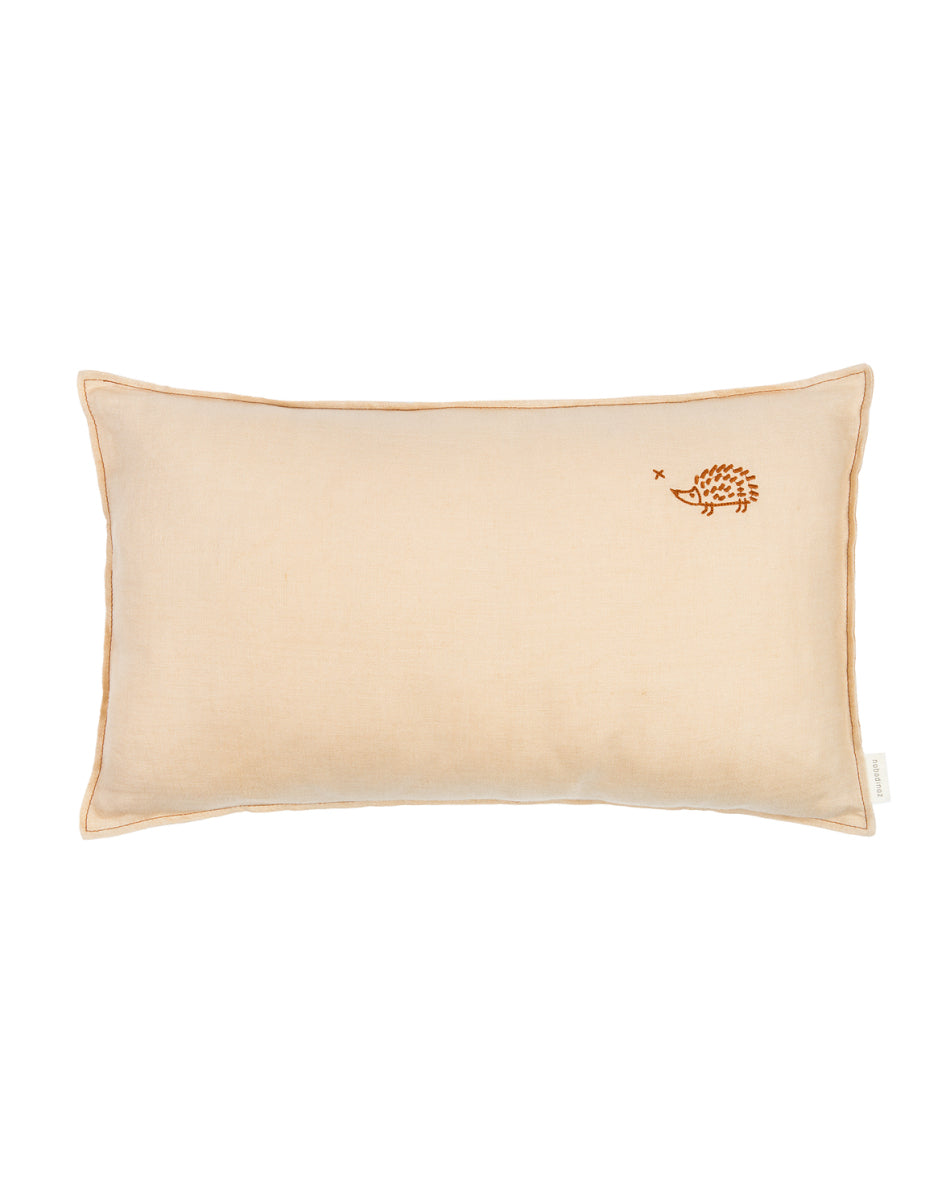 Rectang Cushion French Linen Sand