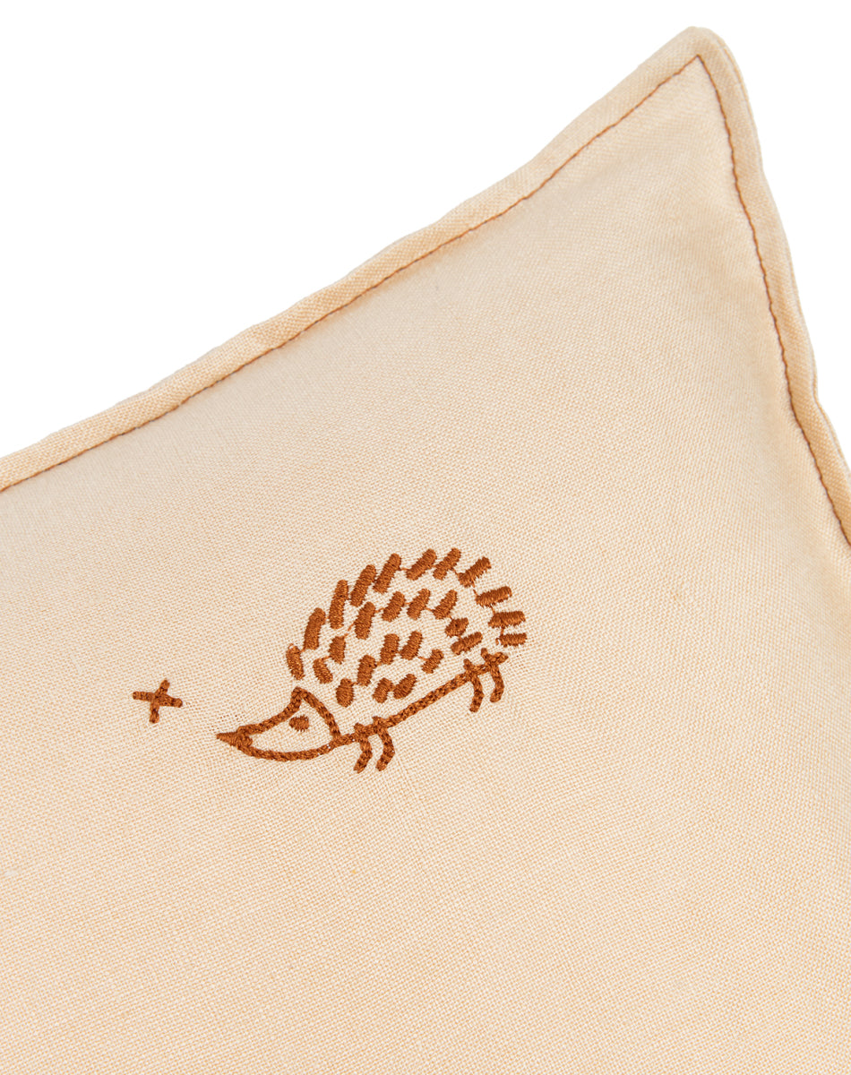Rectang Cushion French Linen Sand