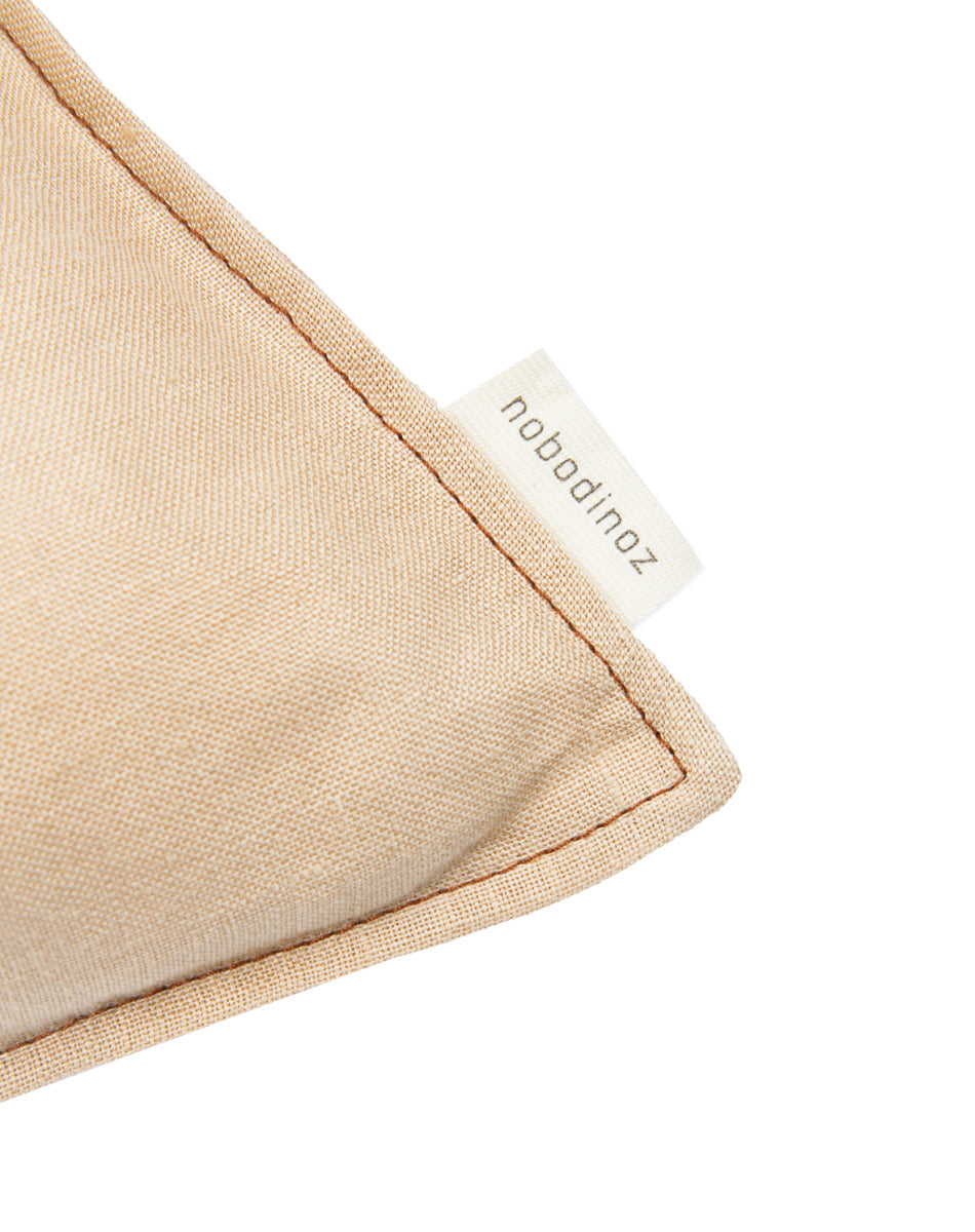Rectang Cushion French Linen Sand
