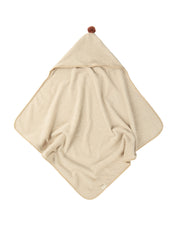 So Cute Baby Bath Cape Almond