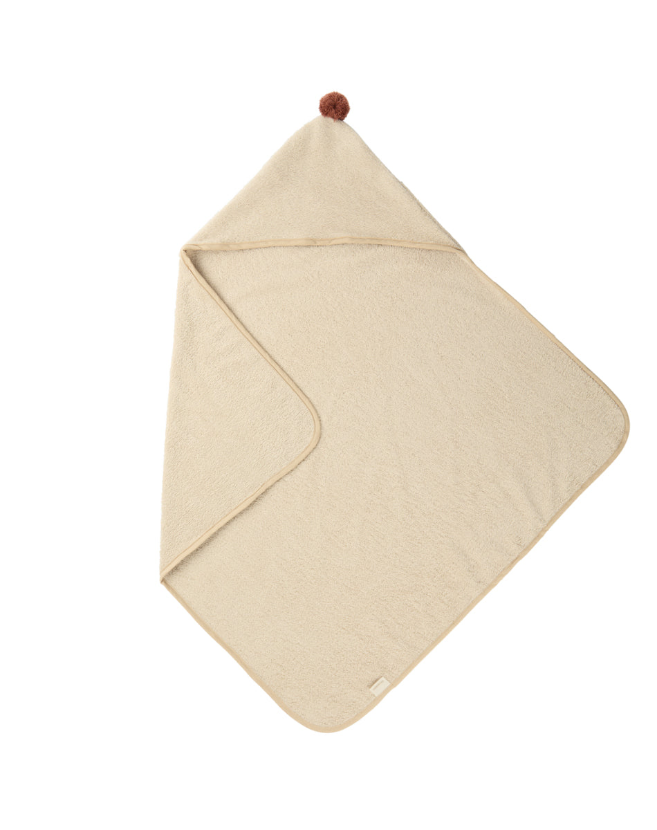 So Cute Baby Bath Cape Almond