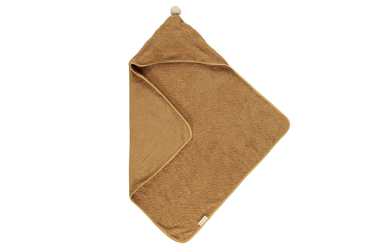 So Cute Baby Bath Cape Caramel
