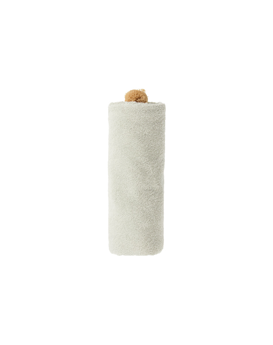 So Cute Baby Bath Cape Sage Green
