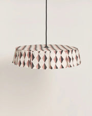 Vibes Lampshade Auburn Black Harlequin