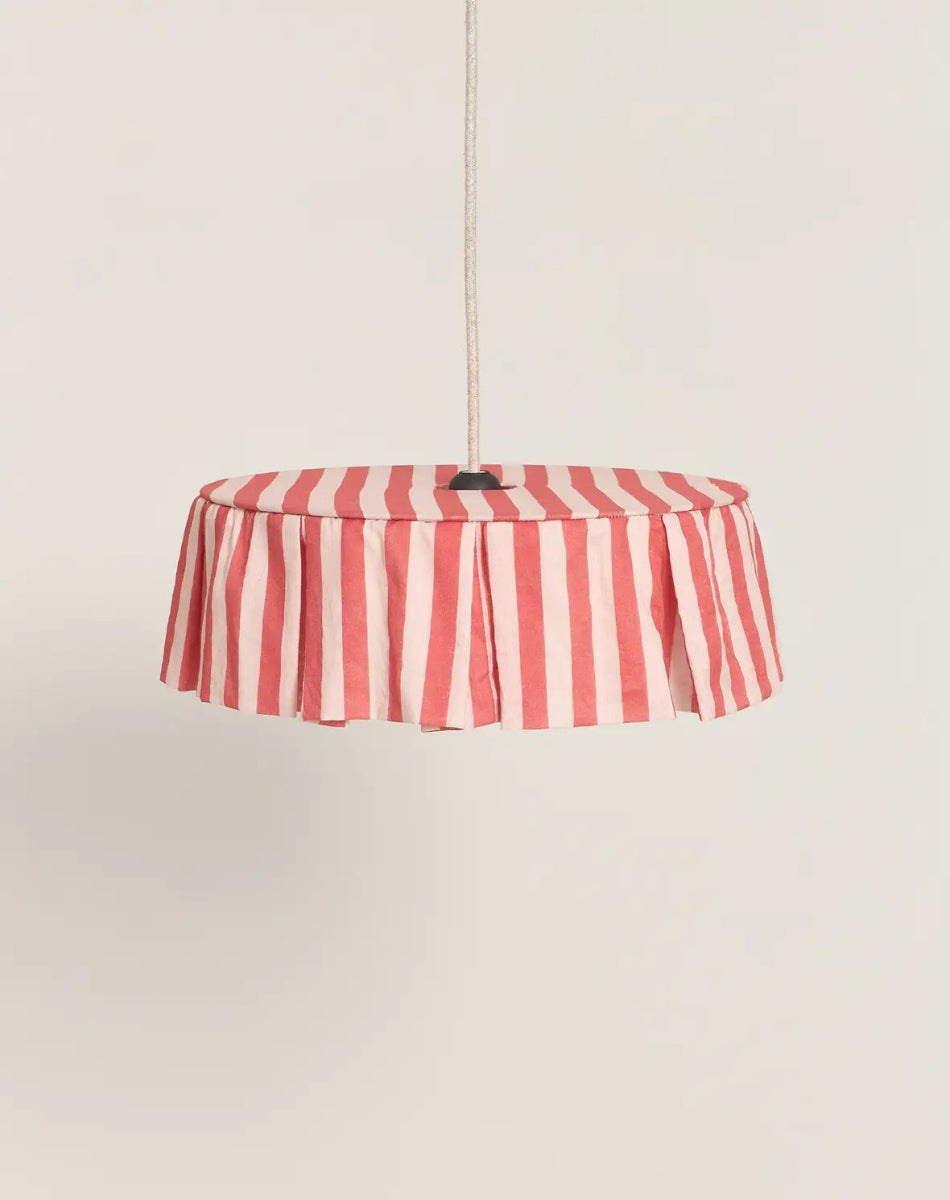 Vibes Lampshade Red Stripes