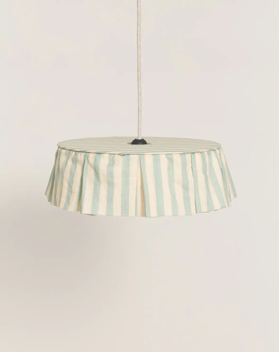 Vibes Lampshade Turquoise Stripes