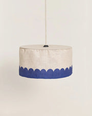 Vibes Linnen Lampshade Blue