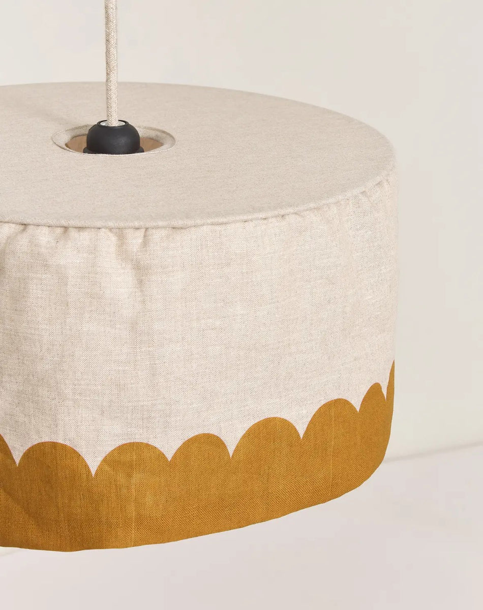 Vibes Linnen Lampshade Mustard