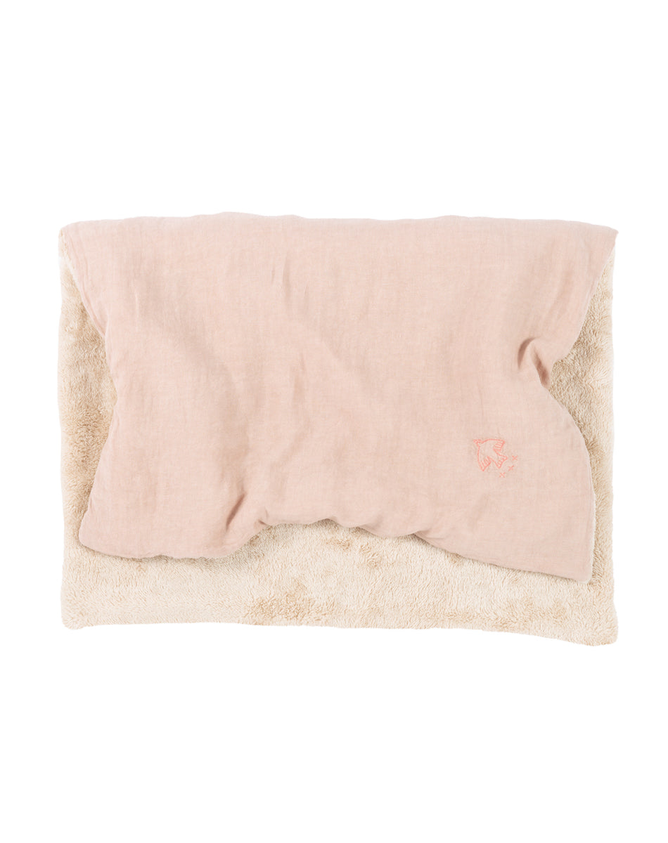 Winter Blanket French Linen Mauve Pink