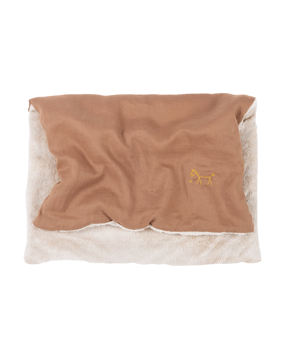 Winter Blanket French Linen Noisette
