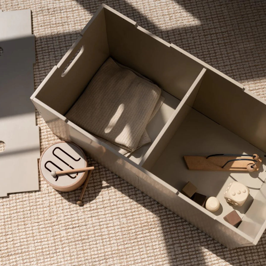 Cube Storage Long Beige