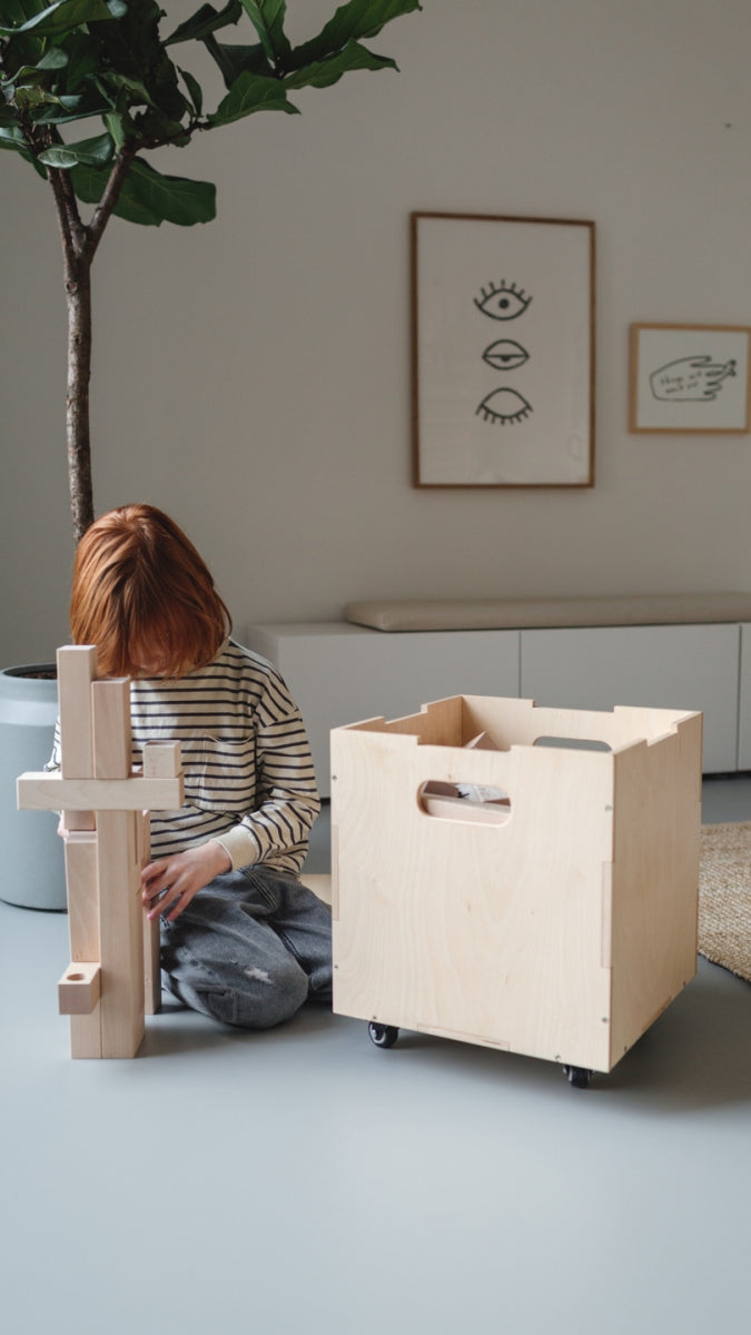 Cube Storage Wood