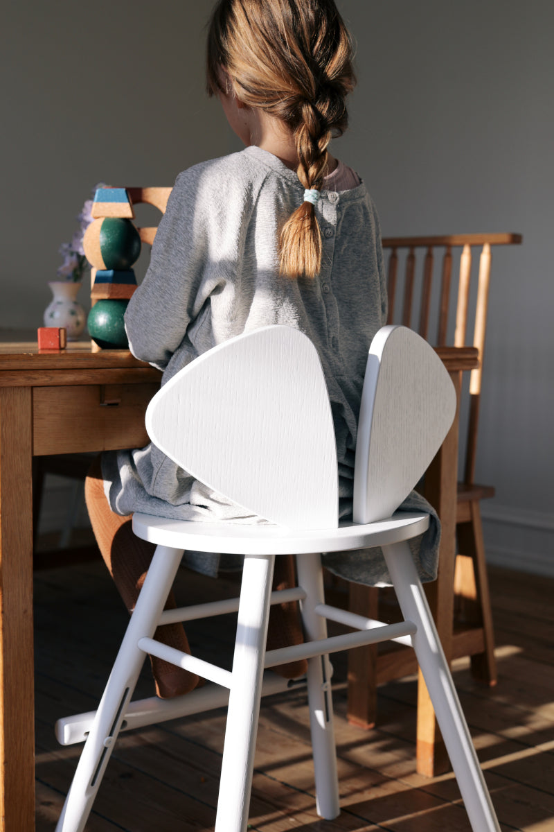 Stoel Mouse Junior White