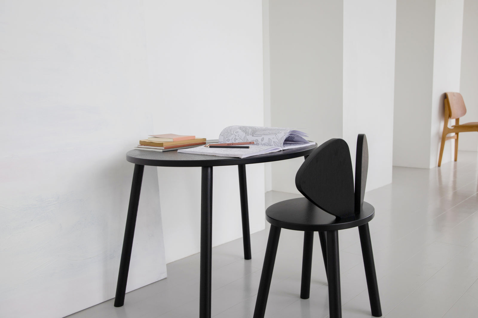 Stoel Mouse School Chair Black