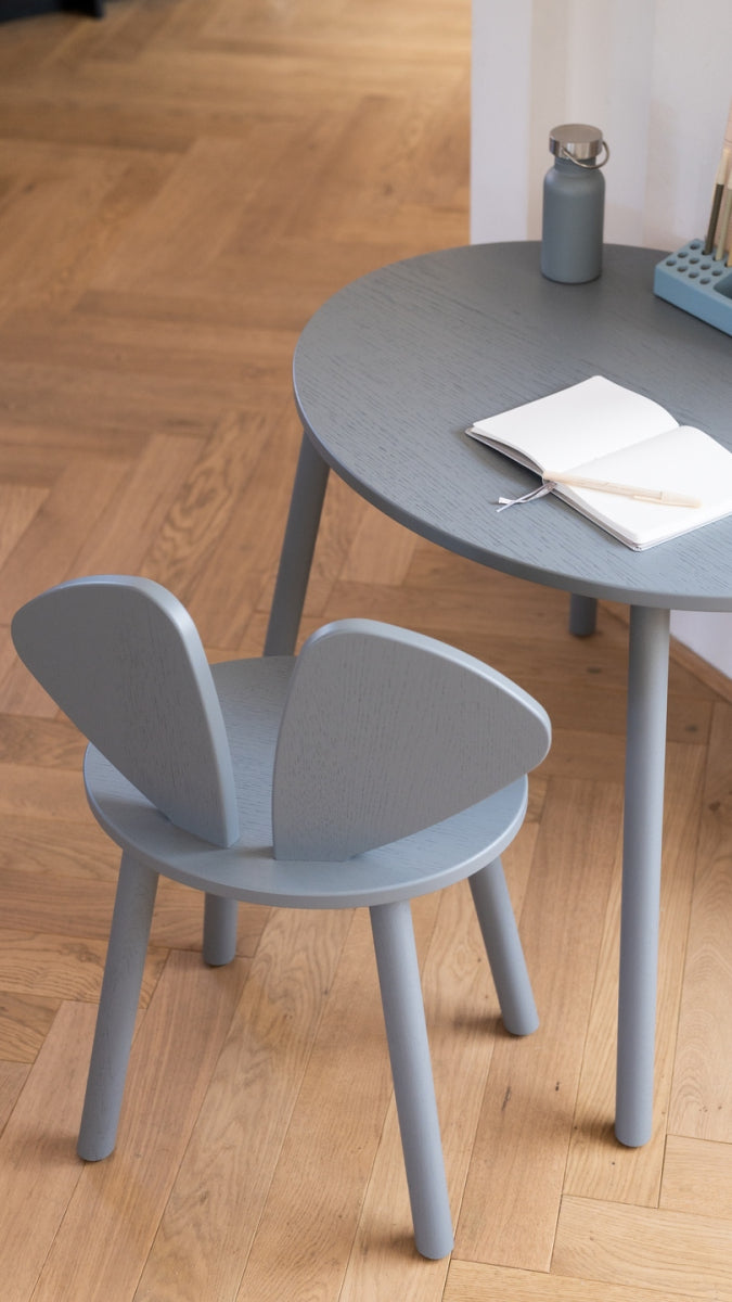 Stoel Mouse School Chair Grey