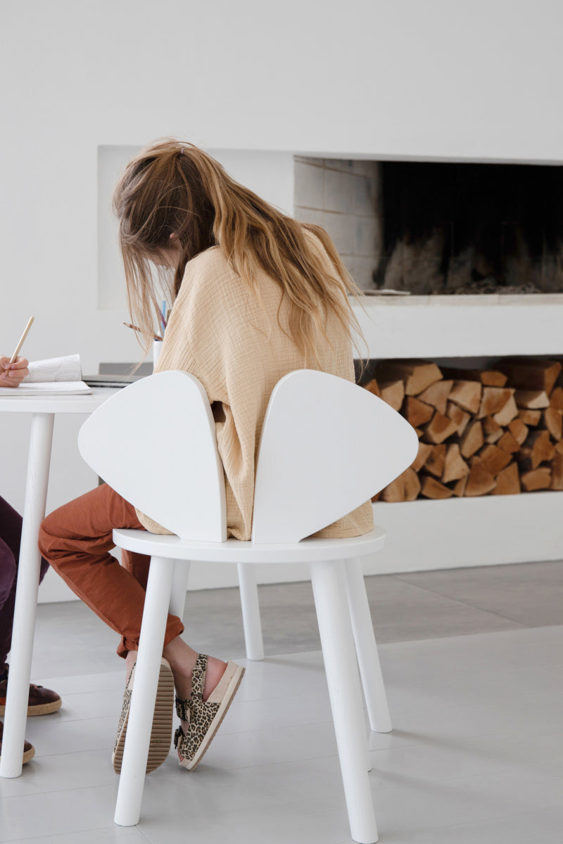 Stoel Mouse School Chair White