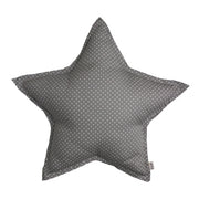 Kussen Ster Grey/med Dots