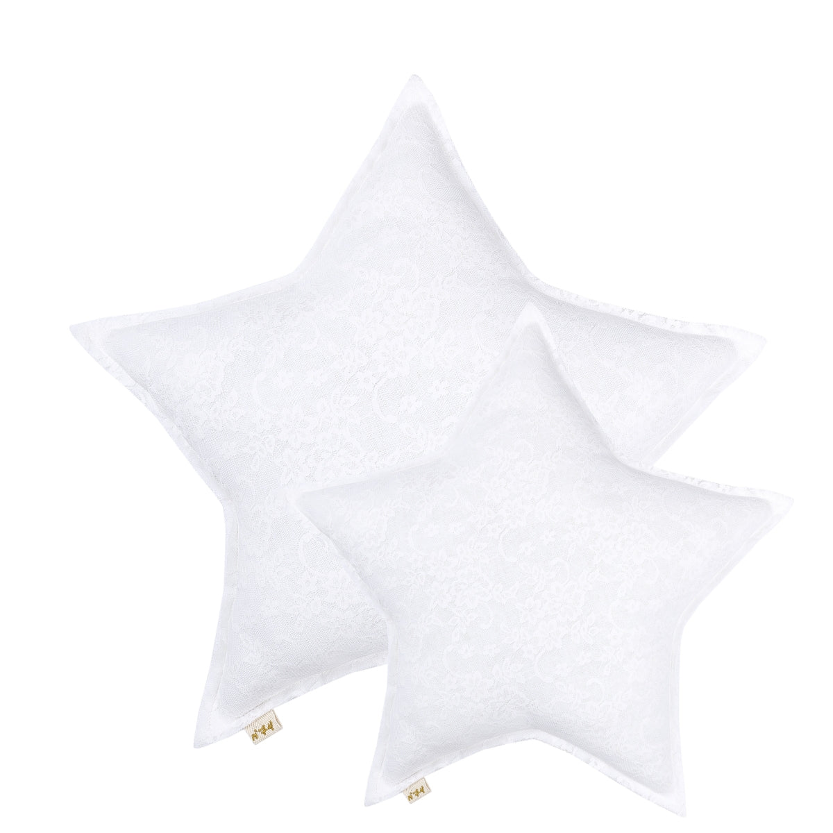 Ster Kussen Lace Flower White