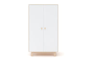 Kledingkast Merlin Dresser Wit-berk