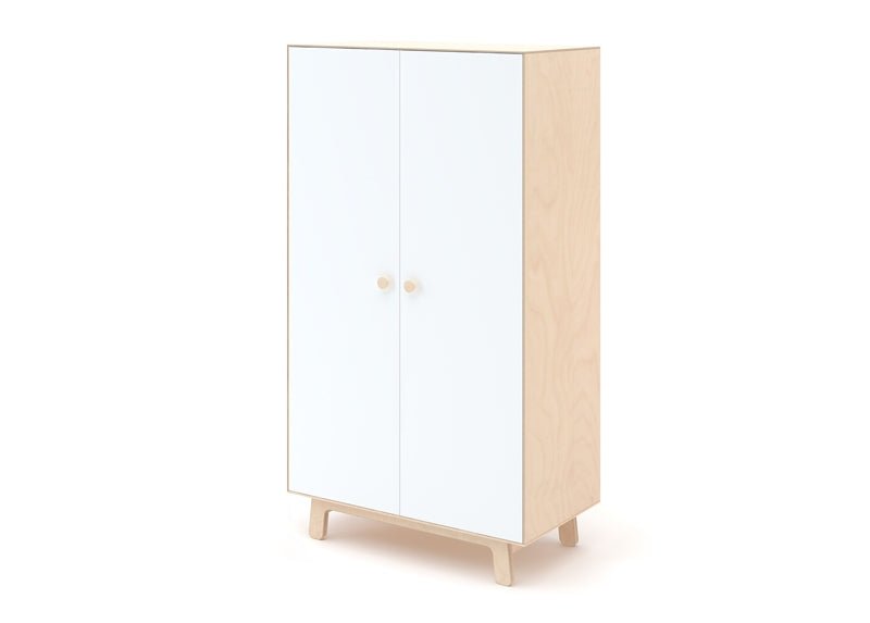 Kledingkast Merlin Dresser Wit-berk