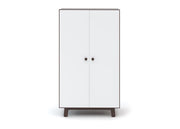 Kledingkast Merlin Dresser Wit-walnoot