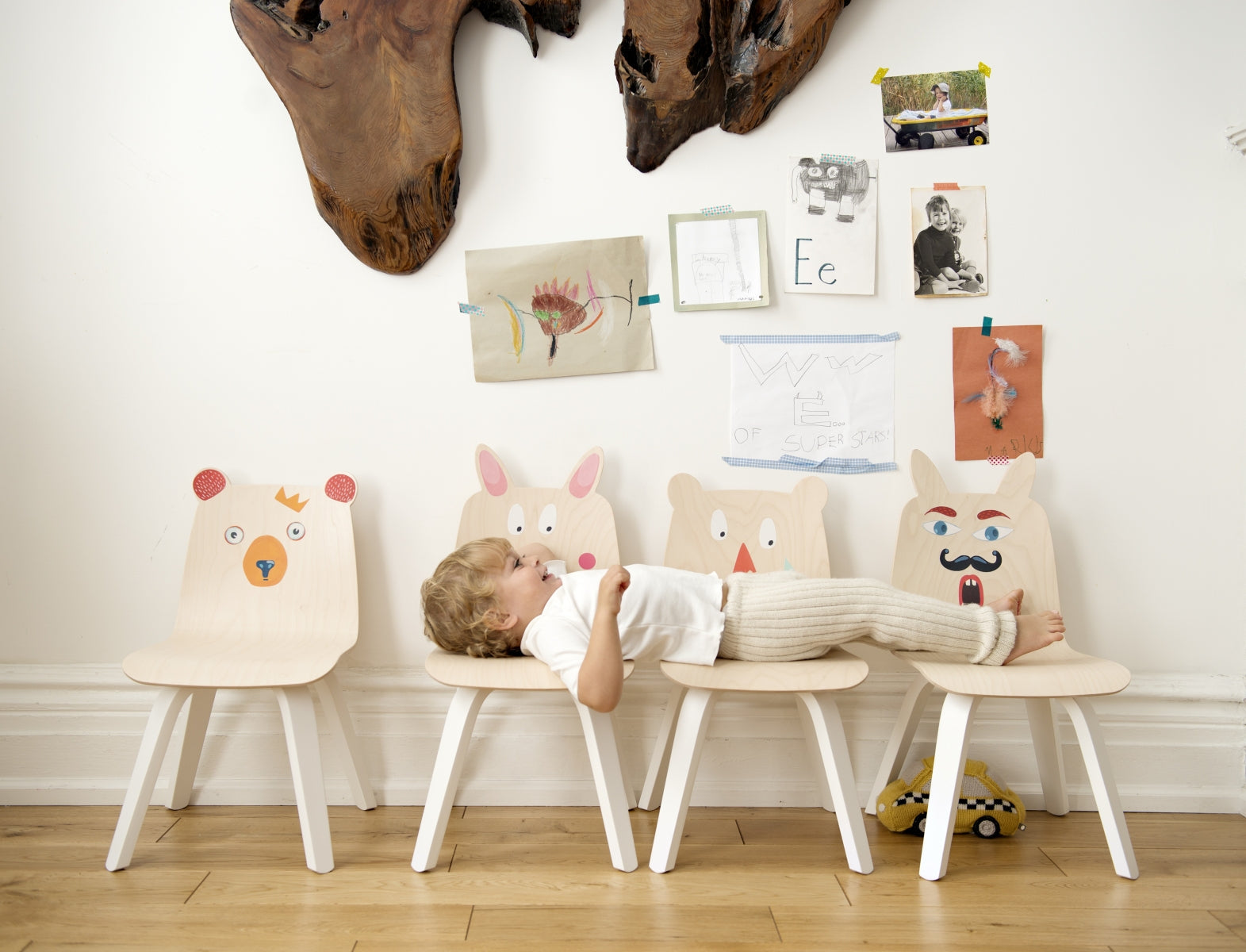 Play Chair Bear Berk (set Of 2)