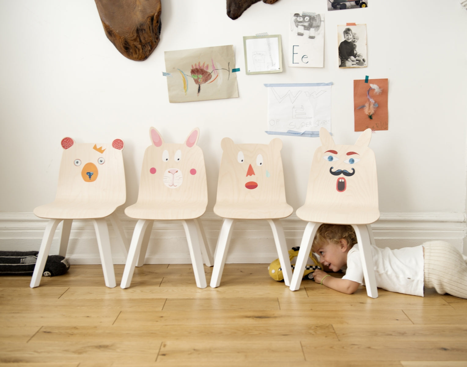 Play Chairs Rabbit Berk (set Of 2)