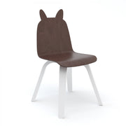 Play Chairs Rabbit Walnoot (set Of 2)